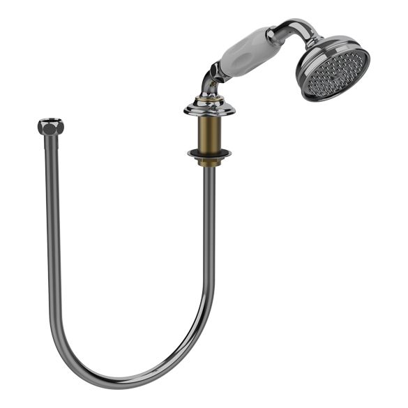 Horus Anthea Classic Collection - Deck Mounted Pull-up Handset & Flexible 200 Cm - Chrome 06.477-CH