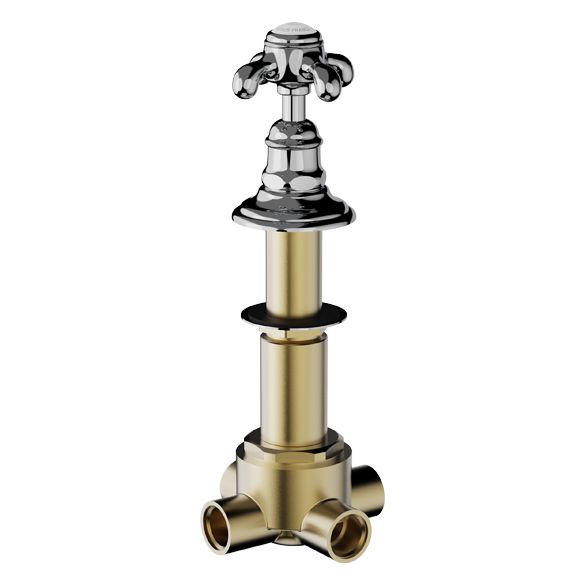 Horus Montmartre Classic Collection - 4 Ways Deck Mounted Diverter - Chrome 07.476-CH