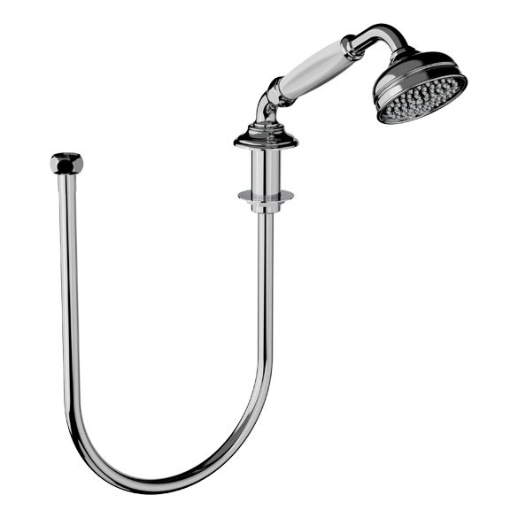 Horus Montmartre Classic Collection - Deck Mounted Pull-up Handset & Flexible 200 Cm - Chrome 07.477-CH