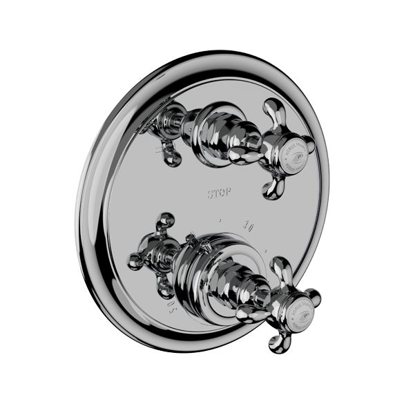 Horus Montmartre Classic Collection - Trim for Thermostatic Mixing Valve Réf. 92.593 - Chrome 07.502-CH