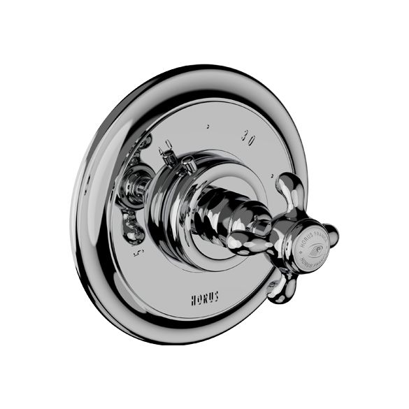 Horus Montmartre Classic Collection - Trim for Thermostatic Mixing Valve Réf. 92.591 - Chrome 07.521-CH