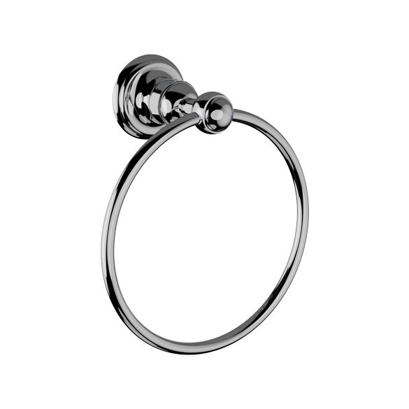 Horus Montmartre Classic Collection - Towel Ring - Polished Nickel 07.609-NB