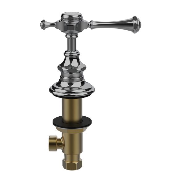Horus Anthea Classic Collection - 1/2” Deck Valve - Matt Nickel 10.106-NM