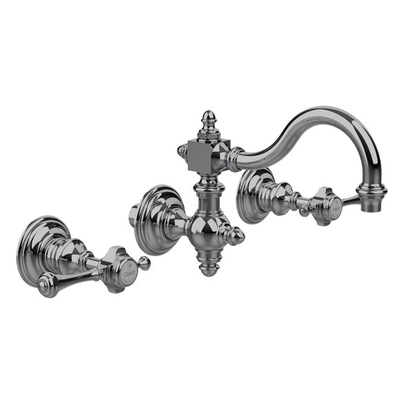 Horus Anthea Classic Collection - Concealed 3 Hole Basin Set - Matt Nickel 10.262-NM