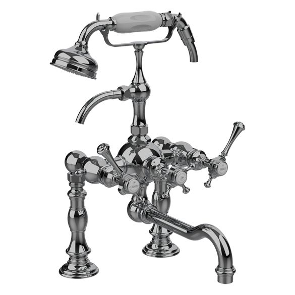 Horus Anthea Classic Collection - Complete Deck Bath / Shower Mixer - Chrome 10.435-CH