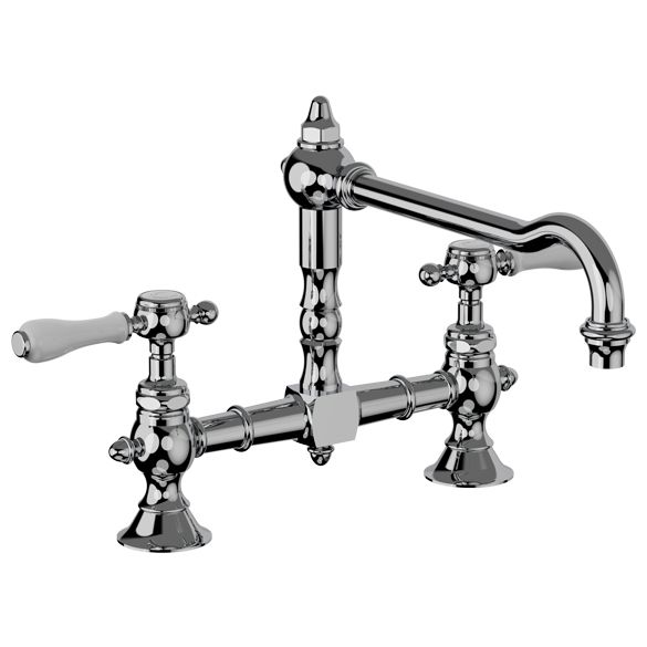 Horus Julia Victoria Julia Victoria Classic Collection - 2-hole Kitchen Mixer / No Waste - Matt Nickel 19.101-NM