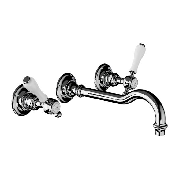 Horus Julia Victoria Julia Victoria Classic Collection - Concealed 3 Hole Basin Set - Polished Nickel 19.263-NB