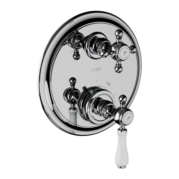 Horus Julia Victoria Julia Victoria Classic Collection - Trim for Thermostatic Mixing Valve Réf. 92.599 - Matt Nickel 19.529-NM