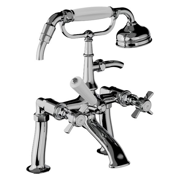 Horus Coventry Classic Collection - Complete Deck Bath / Shower Mixer - Matt Nickel 28.485-NM
