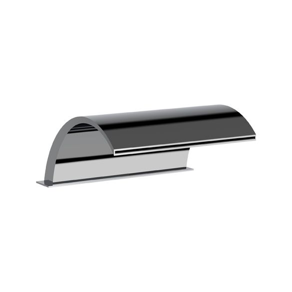 Horus Nouvelle Vague “part of Contemporary Collection - Waterfall Deck Mounted Bath Spout - Chrome 40.470-CH