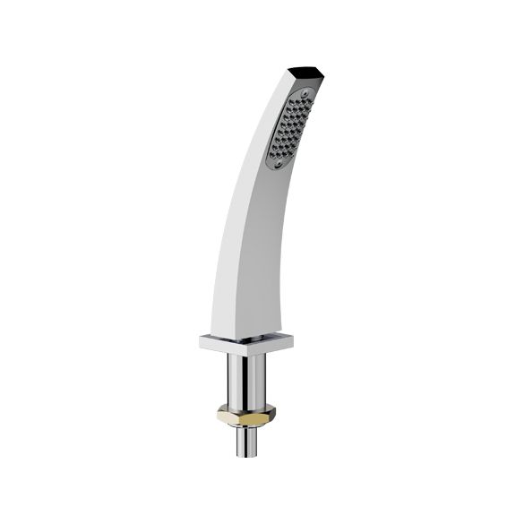 Horus Nouvelle Vague “part of Contemporary Collection - Deck Mounted Pull up Handset & Flexible - Chrome 40.477-CH