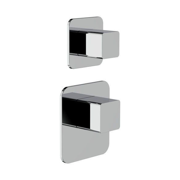 Horus Echo Equinox316 Collection - Trim for Thermostatic Mixer - Chrome 43.521-CH