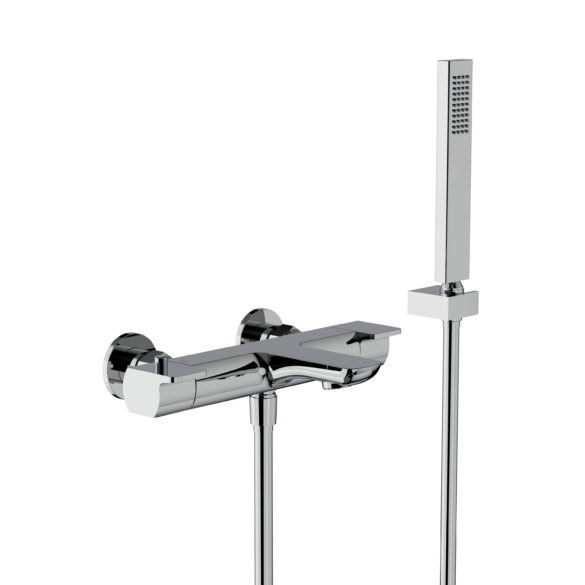 Horus Echo Equinox316 Collection - Complete Set / Exposed Thermostatic Wall Bath-shower Mixer - Chrome 43.714.E2-CH