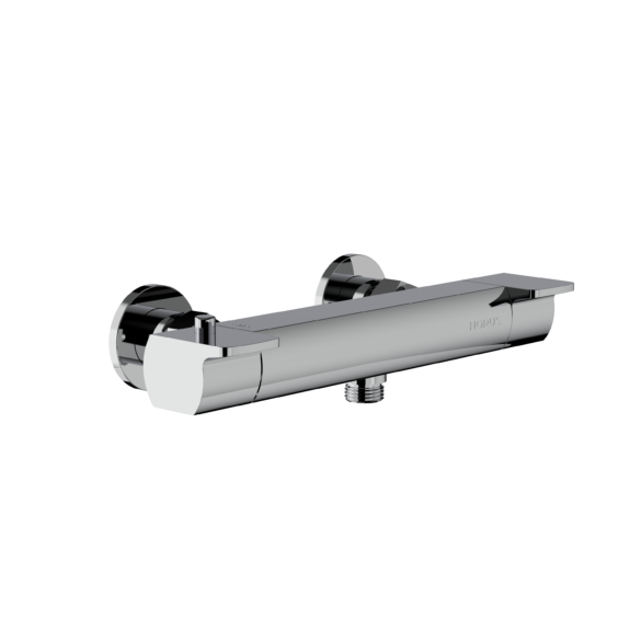 Horus Echo Equinox316 Collection - Exposed Thermostatic Wall Shower Mixer - Metal Gun 43.785.E2-CF