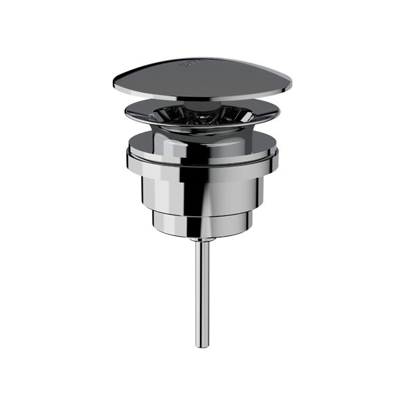 Horus Compléments Classic Collection - Drain Valve with Fixed Cover - Polished Nickel 46.266-NB