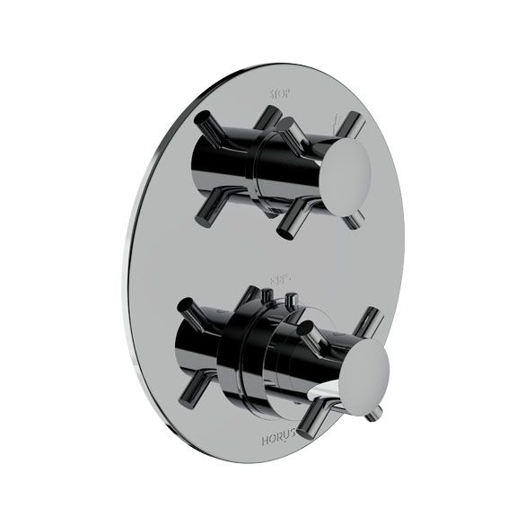 Horus Minoé Contemporary Collection - Trim for Thermostatic Mixing Valve Réf. 93.593 - Chrome 47.508-CH