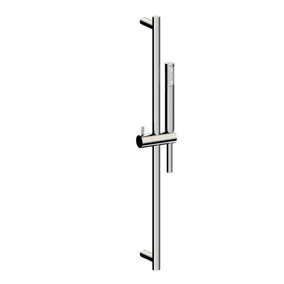 Horus Minoé Contemporary Collection - Wall Shower Set with Handspray, Flexible, Rail - Chrome 47.542-CH