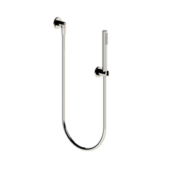 Horus Minoé Contemporary Collection - Wall Shower Set + Wall Hook + Handspray + Hose - Satin Brass 47.589-LS