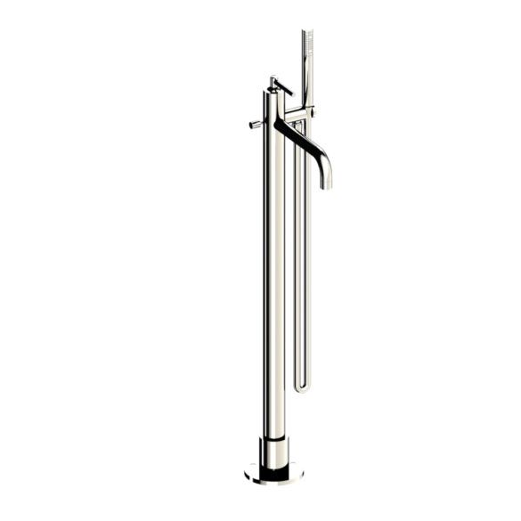 Horus Minoé Contemporary Collection - Complete Exposed Thermostatic Wall Bath-shower Mixer - Matt Black 47.799-NO