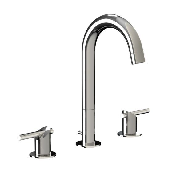 Horus Minoé Contemporary Collection - 3 Hole Basin Set - Satin Brass 49.260-LS