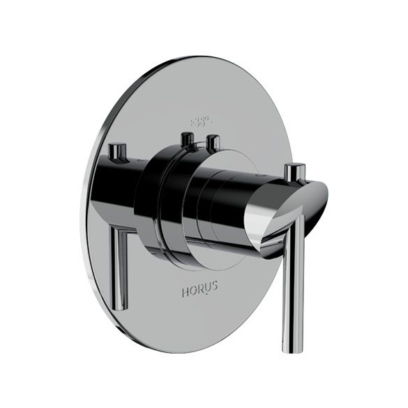 Horus Minoé Contemporary Collection - Trim for Thermostatic Mixing Valve Réf. 93.591 - Metal Gun 49.507-CF