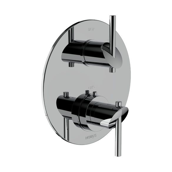 Horus Minoé Contemporary Collection - Trim for Thermostatic Mixing Valve Réf. 93.593 - Chrome 49.508-CH