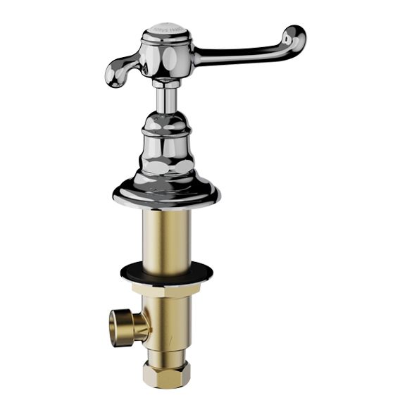 Horus Montmartre Classic Collection - 1/2” Deck Valve - Polished Nickel 50.106-NB