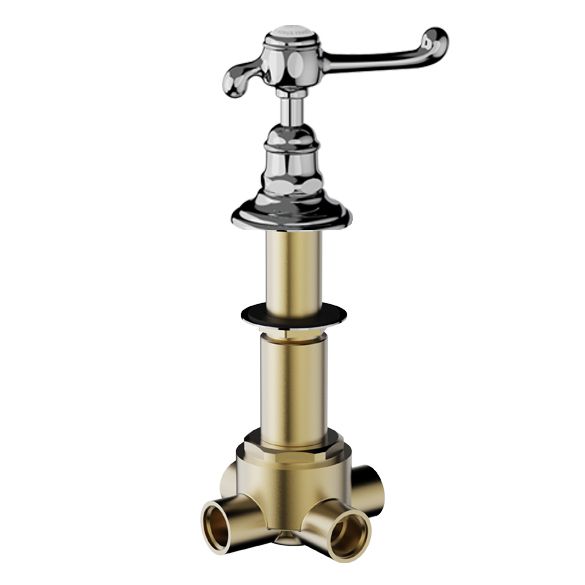 Horus Montmartre Classic Collection - 4 Ways Deck Mounted Diverter - Chrome 50.476-CH