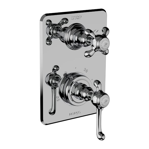 Horus Montmartre Classic Collection - Trim for Thermostatic Mixing Valve Réf. 93.593 - Chrome 50.508-CH
