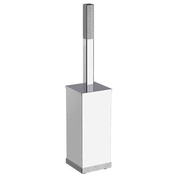 Horus Myriad Contemporary Collection - Wall or Free Standing Brush Holder - Private: Chrome / Myriad 55.619-CH