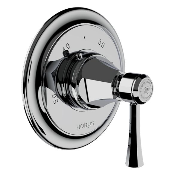 Horus Ascott Classic Collection - Trim for Thermostatic Mixing Valve Réf. 92.591 - Polished Nickel 65.521-NB