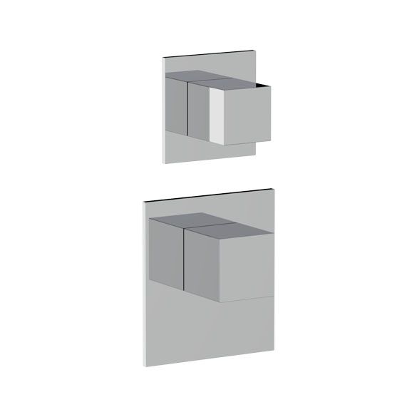 Horus Philae Equinox316 Collection - Trim for Thermostatic Mixer - Metal Gun 80.521-CF