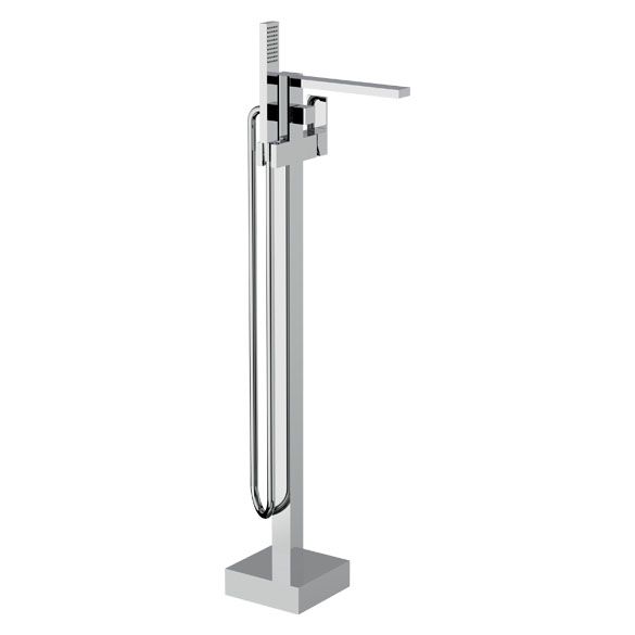 Horus Philae Equinox316 Collection - Complete Mixer + Pipe for Free Standing Bath - Chrome 80.798.E2-CH