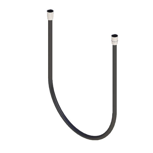 Horus Equinox316 Equinox316 Collection - Black Shower Hose - Stainless Steel 316 81.039-IX