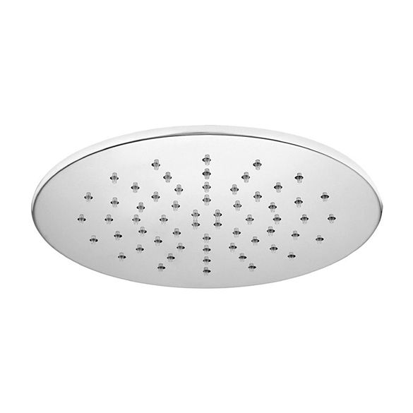 Horus Nouvelle Vague “part of Contemporary Collection - Shower Head Ø 300 Thickness 8,5 Mm Anti Limestone Nozzles Without Arm - Matt Nickel 82.007-NM