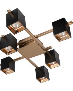 CCC 697-6 BΚ+ GD # ΟΡΟΦΗΣ LED ΡΑΒΔΟΙ  ΜΕ 6 ΣΠΟΤ ARlight 0064179