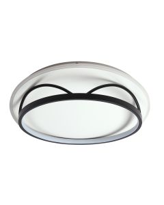 CCC 711 # LED ΟΡΟΦΗΣ ΚΥΚΛΙΚΟ ΜΑΥΡΟ-ΑΣΠΡΟ ARlight 0064189