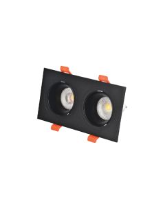 Downlight σποτ GU10 σε μαύρη απόχρωση X00330B