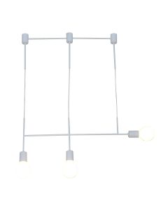 HL-3526-3 MEGAN WHITE PENDANT HOMELIGHTING 77-3817