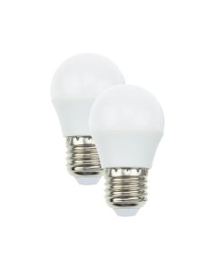 LED BALL E27 230V 7W 3000K 220° 520Lm Ra80 DUO PACK ACA G45727WWP