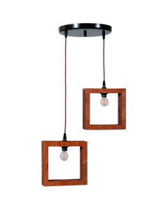 PDA 382-2 # 2/Φ ΞΥΛΟ ΤΕΤΡΑΓΩΝΟ ΚΑΦΕ ARlight 0081399