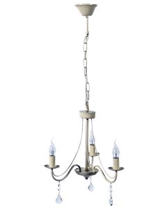 PDC 2188-3 AG 3/Φ ΟΛΛΑΝΔΕΖΑ ΕΚΡΟΥ ΜΕ ΧΡΥΣΗ ΠΑΤΙΝΑ & ΚΡΥΣΤΑΛΛΑ 3ΧΕ14 ARlight 0104274