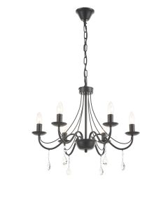 PDC 2188-6 ΒΚ 6/Φ ΟΛΛΑΝΔΕΖΑ ΜΑΥΡΗ ΜΕ  ΚΡΥΣΤΑΛΛΑ 6ΧΕ14 ARlight 0104599