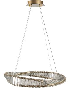 PDC 701-1 LED ΧΡΥΣΟΣ ΚΥΜΑΤΙΣΤΟΣ ΚΥΚΛΟΣ 40EK ΜΕ ΚΡΥΣΤΑΛΑ ARlight 0104512