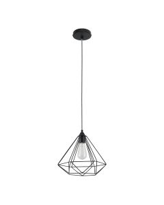 SE21-BL-33 MILA BLACK METAL GRID PENDANT Δ3 HOMELIGHTING 77-8227