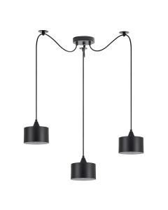 SE21-BL-B10-BL3-MS1 ADEPT PENDANT Black Metal Shade+ HOMELIGHTING 77-9038
