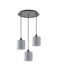 SE21-BL-B10-BL3-SH2 ADEPT PENDANT Grey Shade Pendant+ HOMELIGHTING 77-9019