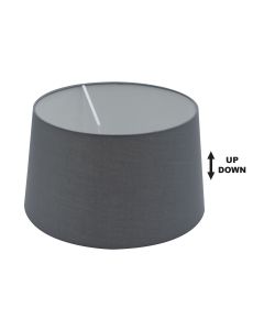 SPC 35 PT Ε14-Ε27 (d35-30-H20) ΚΑΠΕΛΟ ΓΚΡΙ ΣΚΟΥΡΟ ΥΦΑΣΜΑ UP- DOWN ARlight 0284147