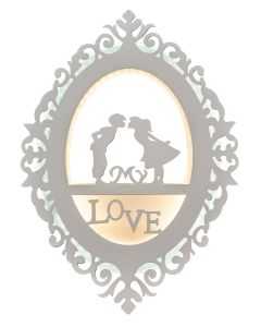 WLC 163 WH # ΑΠΛΙΚΑ 2/Φ LOVE 6000K/3000K ARlight 0304153