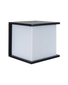 WLC 1843 BK ΑΠΛIKA  ΚΥΒΟΣ ΜΑΥΡΟ ΠΟΛΥΚ/ΤΟ 1ΧΕ27 ARlight 0144095